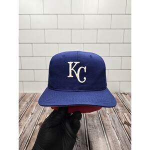 New Era Pro Model Kansas City Royals Vintage Plain Logo Adjustable Snapback Hat